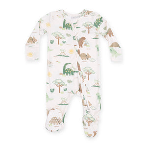 Angel Dear 2 Way Zipper Footie ~ Baby Love Dinos