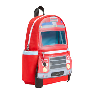 State Bags Kane Mini Backpack ~ Firetruck