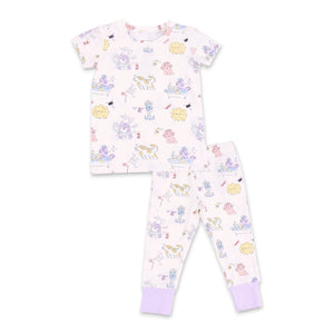 Angel Dear Baby s/s Pj Pant Set ~ Spa Dogs