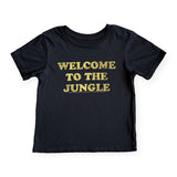 Rowdy Sprout GnR Welcome to the Jungle s/s Tee ~ Jet Black