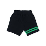 Mish Baby Neon Dino Tee & Shorts Set ~ Heather Grey/Navy