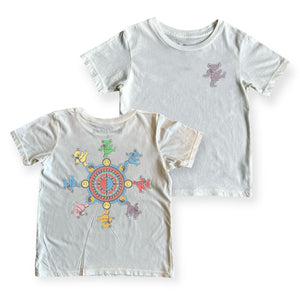 Rowdy Sprout Grateful Dead Bears s/s Tee ~ Vintage White