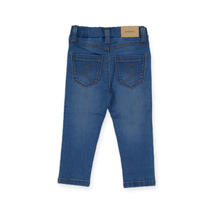 Mayoral Baby Girl Basic Denim Jeggings ~ Dark Wash