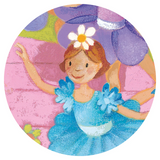 Djeco Flower Ballerina Silhouette Puzzle