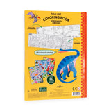 eeboo Dinosaurs Abound Fold-Out Coloring Book w/ Stickers