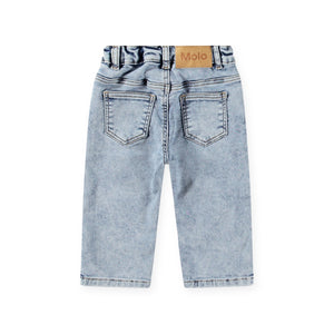 Molo Baby Solo Denim Pants ~ Blast Blue