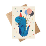 Daria Solak Illustrations Party Dino Birthday Card