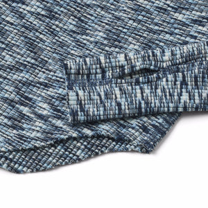 Molo Rochelle l/s Ribbed Top 7-12 ~ Blue Mouliné
