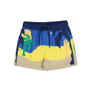 Mayoral Boys Printed Swim Trunks ~ Riviera