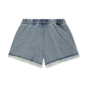 Babyface Girls Denim Shorts 7-12 ~ Light Blue Denim
