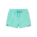 Mayoral Baby Girl Shorts w/ Trim ~ Turquoise