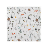 Little Unicorn Cotton Muslin Swaddle ~ Forest Friends