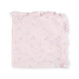 Magnetic Me Ruffle Blanket ~ Serene Safari/Pink