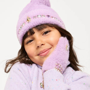 Super Smalls Lavender Dreams Jeweled Gloves