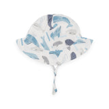 Angel Dear Muslin Sun Hat ~ Blue Whales