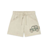 Mayoral Baby Boy Jeep Graphic Zip Hoodie, s/s T-shirt & Shorts Set ~ Hemp/Matcha