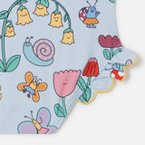 Stella McCartney Baby Girl Printed Swimsuit ~ Blue Multi