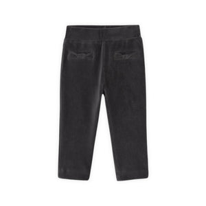 Mayoral Baby Girl Ribbed Velour Pants w/ Bows ~ Lead