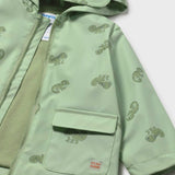 Mayoral Baby Boy Printed Raincoat ~ Matcha