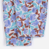 Bobo Choses Girls Watercolor Print Cropped Sweatshirt & Cocoon Sweatpants set ~ Lavender