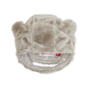 Magnetic Me Minky Bear Hat ~ Storm