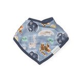 Loulou Lollipop Muslin Bandana Bib Set ~ Jungle Friends