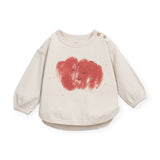 Play Up Baby Cloud Graphic l/s Tee & Corduroy Pants Set ~ Natural/Brick