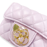 Doe a Dear Quilted Purse w/ Flower