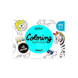 Omy Animals Coloring Pocket Poster