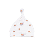 Angel Dear Knotted Ribbed Gown & Hat Set ~ Mini Basketballs