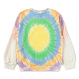 Molo Marika Sweatshirt & Akima Shorts Set ~ Vibrant Tie Dye