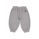 Bobo Choses Baby Beneath The Moon Terry Hoodie & Sweatpants Set ~ Blue Stripe