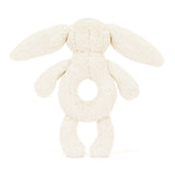 Jellycat Bashful Cream Bunny Ring Rattle