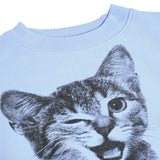 Molo Marge Sweatshirt ~ Blue Kitten