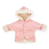 Oh Baby! Pucker Bow Snowdrift Hooded Jacket w/ Lining ~ Pink