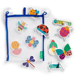 Mudpuppy Bug Out! Stickable Foam Bath Shapes