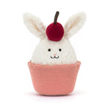 Jellycat Dainty Dessert Bunny Cupcake