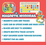 Rail Cube Magnetic Monorail Deluxe Set