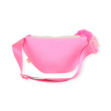 Billieblush Clear Glitter Fanny Pack ~ Pink