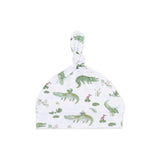 Angel Dear Knotted Hat ~ Crayon Alligators