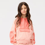 Molo Malissa Half Zip Sweatshirt 7-12 ~ Peach