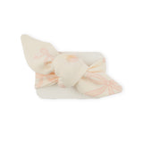 Oh Baby! Big Bows Knotted Headband ~ Milk/Pink