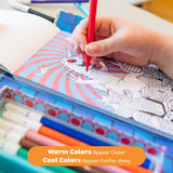 Tiger Tribe 3D Coloring Set ~ Sci Fi Fun