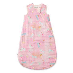 Loulou Lollipop Muslin Sleep Bag ~ Dancing Dragonflies