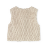 Mayoral Baby Girl Faux Fur Vest ~ Sand