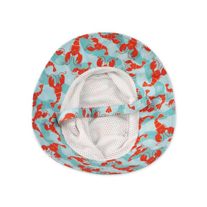 Zoocchini Baby/Toddler Printed Bucket Hat ~ Logan the Lobster