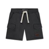 Babyface Boys Fries Print s/s T-Shirt & Cargo Sweatshorts Set ~ Lemon/Antra