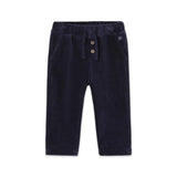 Mayoral Baby Boy Ribbed Velour Pants ~ Blue