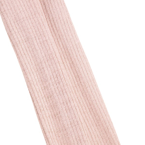 Molo Glitter Ribbed Tights ~ Petal Blush