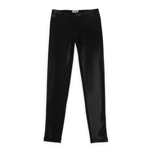 MIA New York Metallic Leggings 7-12 ~ Black